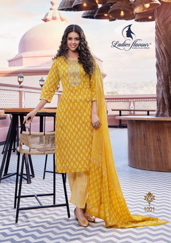 Ladies Flavour Dollar Vol 2 Fancy Kurti With Bottom Dupatta Collection